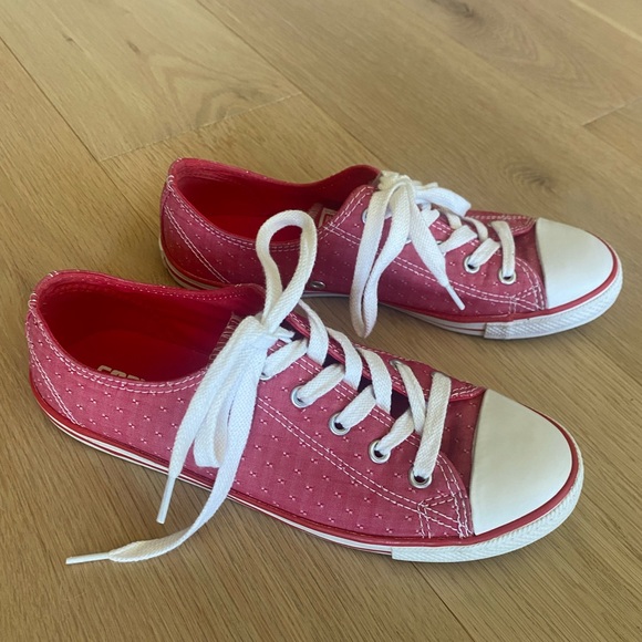 Red Converse All Stars - Picture 3 of 5